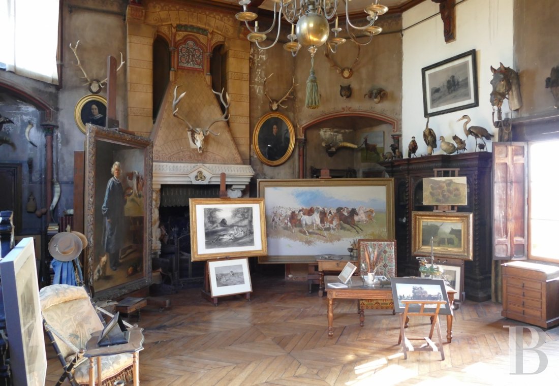 The Rosa Bonheur chateau filled with memories of the artist  at the edge of the Fontainebleau forest  - photo  n°1