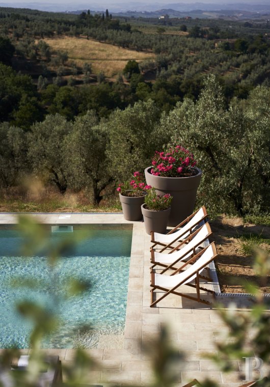 A 19th-century farmhouse surrounded by olive trees in Tuscany, north of Vinci, not far from Florence - photo  n°30
