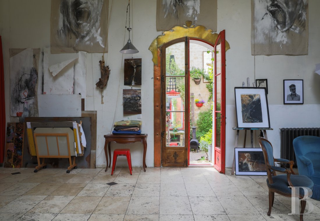 Charles-Francois Daubigny's former workshop which is now overflowing with stories and open to holidaymakers in Auvers-sur-Oise, in the Vexin - photo  n°9