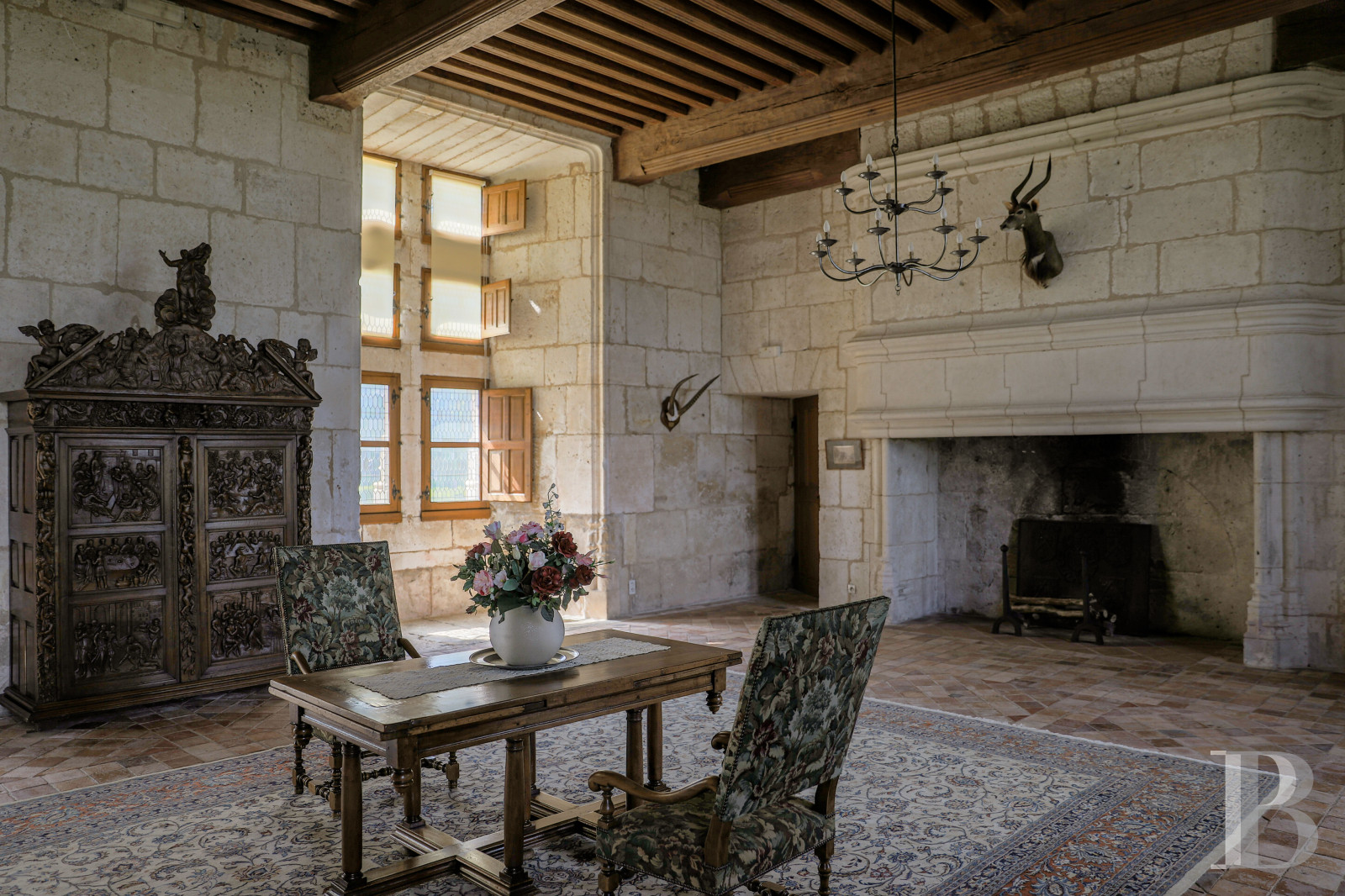 In the Quercy region, 15th centurylisted castle a Renaissance gem