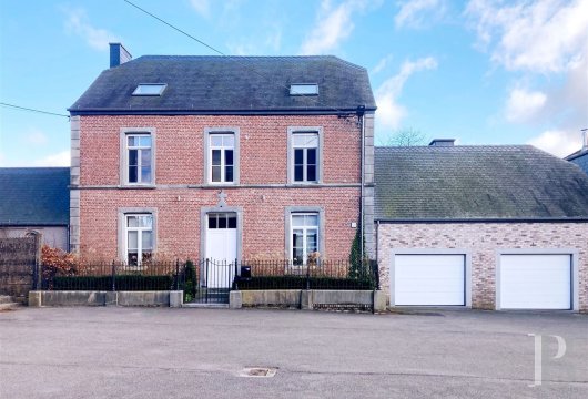 A former presbytery, renovated and turned into a gîte, in Belgium’s Hainaut province