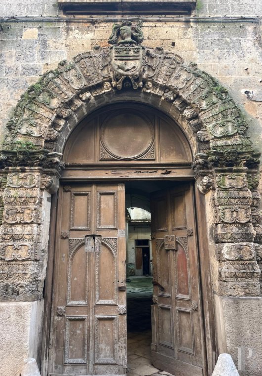 In the historic centre of Brindisi,<br/>a Baroque palace built in 1692