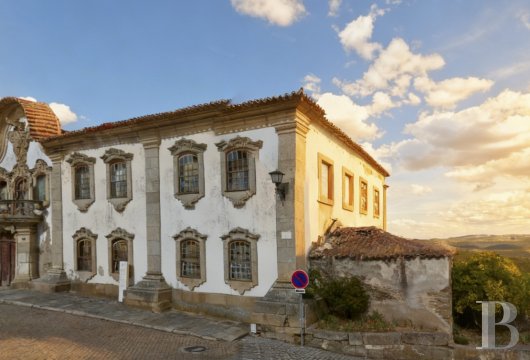 In the Upper Douro Valley, an 18th-century Baroque palace set in some 16 hectares of farmland