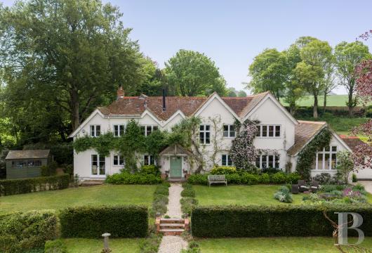 In Hampshire, a 19th-century house with an artist’s studio and some 2 hectares of lawns and terraces