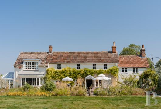 In the Wylye Valley, in Wiltshire, an early 18th-century Georgian house
