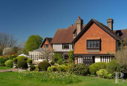 In Kent, in the heart of the Garden of England, a 16th-century manor house and some 6.4 hectares of gardens